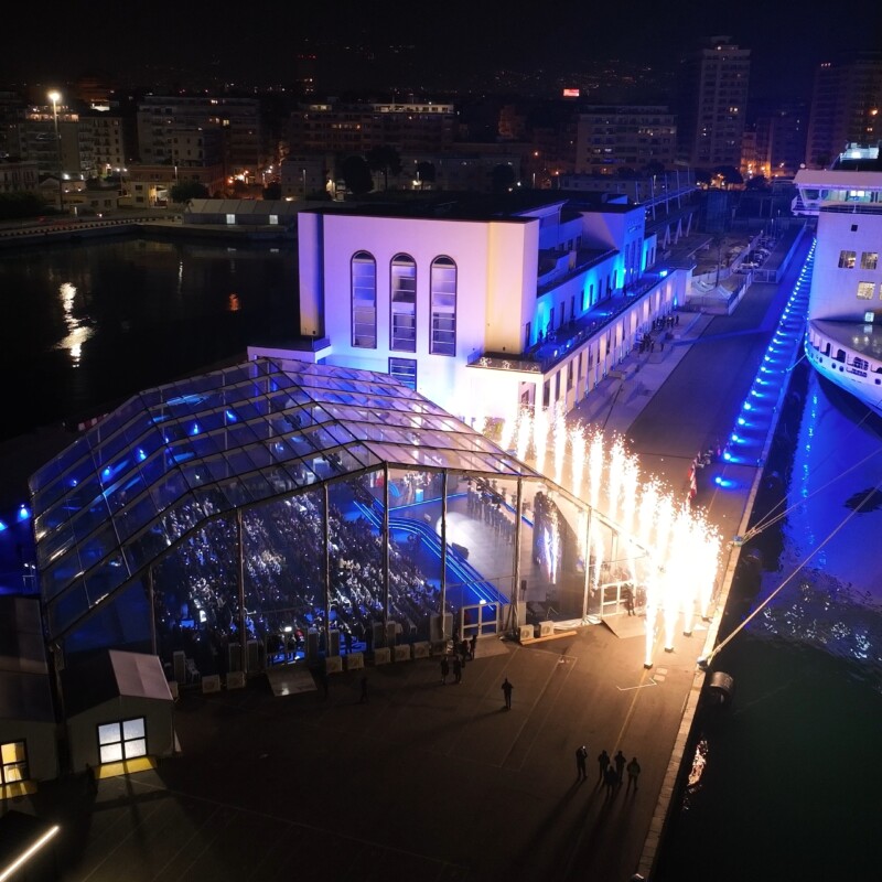 Varo di GNV Virgo, la prima nave della flotta GNV alimentata a GNL